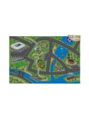 VertriebsArena GmbH Kinderteppich HSV Spielteppich Blau Bild 1