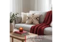 Deco-Raum Dekokissen Set 2-tlg. Beige Nordic Arrow Design Bild 1
