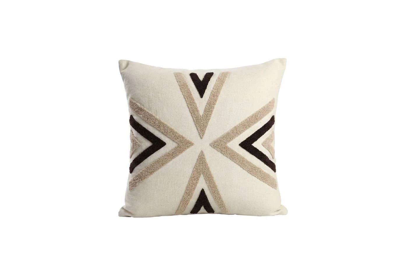 Deco-Raum Dekokissen Set 2-tlg. Beige Nordic Arrow Design - Bild 2