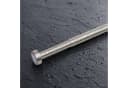 Deco-Raum Duschvorhangstange X-press Edelstahl-Optik Metall Spannstange Bild 4