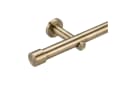 Deco-Raum Gardinenstange Kappe Messing-antik 1-läufig Metall Bild 3