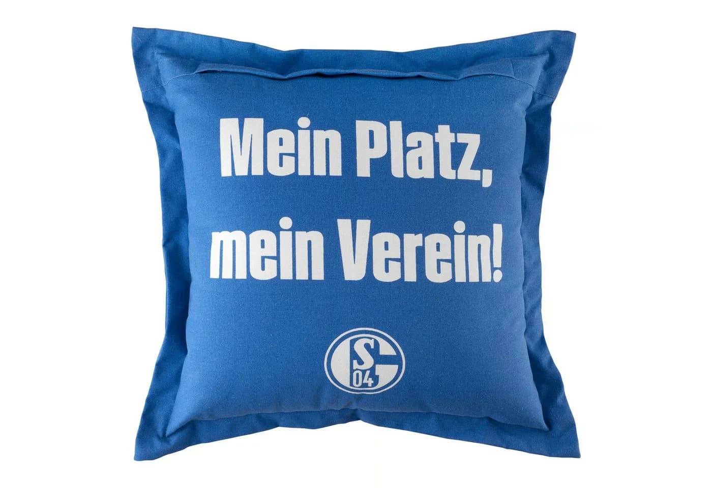 FC Schalke 04 Dekokissen Outdoor 45x45cm Blau/Weiß