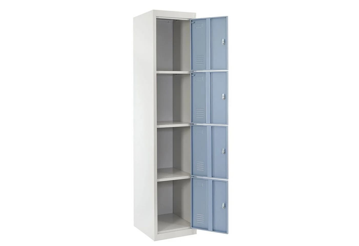 PROREGAL® Spind SATURN Metall Blau Abschließbar - Bild 3
