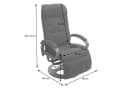 PROREGAL® Massagesessel ATHENE mit 8-Punkt-Massage & Relaxfunktion Bild 3