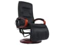 PROREGAL® Massagesessel Relaxliege Athene 8-Punkt-Massage Schwarz Bild 5