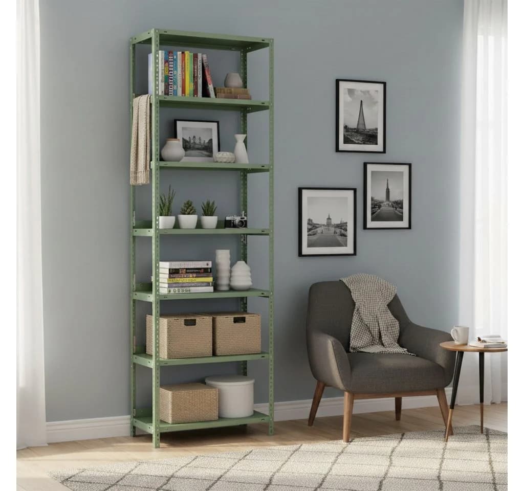 PROREGAL® Schwerlastregal MAGNUS Stahl Regal Grün - Bild 2