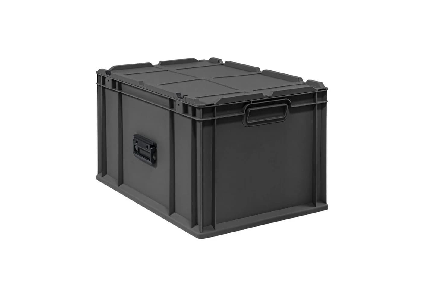 PROREGAL® Stapelbox Eurobox NextGen Portable Schwarz - Bild 3