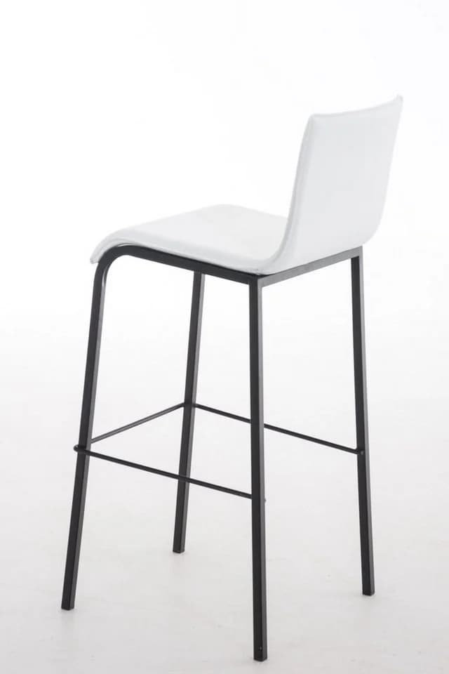 PROREGAL® Barhocker VARADERO Schwarz Kunstleder Metallgestell - Bild 3