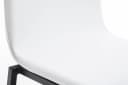 PROREGAL® Barhocker VARADERO Schwarz Kunstleder Metallgestell Bild 5