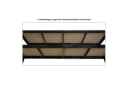 PROREGAL® Schwerlastregal RHINO Schwarz Stahl 240x180x60 cm Bild 5
