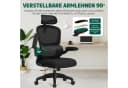 Fukstern Bürostuhl Ergonomischer Bürostuhl mit 90° klappbaren Armlehnen Bild 5