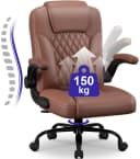 Fukstern Bürostuhl Ergonomischer Bürostuhl mit 90° klappbaren Armlehnen Bild 2