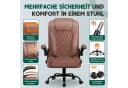 Fukstern Bürostuhl Ergonomischer Bürostuhl mit 90° klappbaren Armlehnen Bild 3