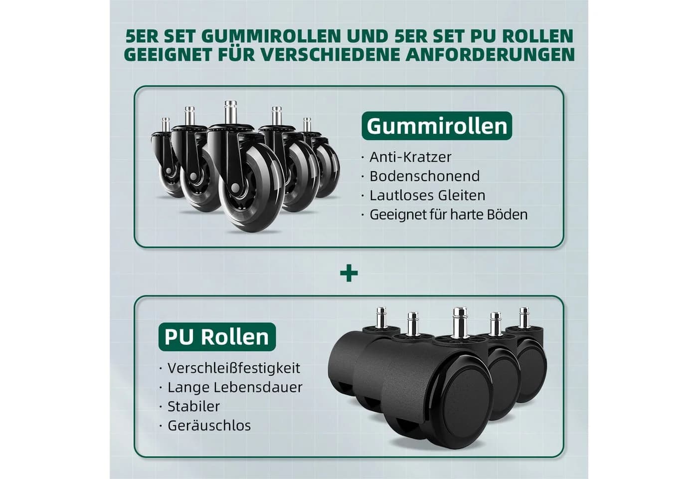 Fukstern Bürostuhl Ergonomisch mit 90° Klappbaren Armlehnen