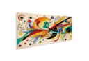 islandburner Leinwandbild Farbenfrohe Kandinsky Abstraktion Bunt Bild 2