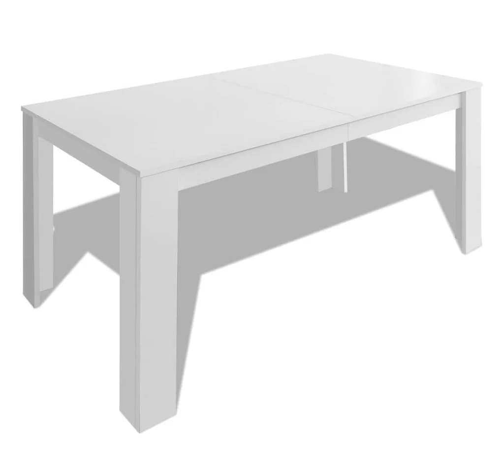 furnicato Esstisch Modern Weiß Holzwerkstoff