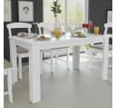 furnicato Esstisch Modern Weiß Holzwerkstoff Bild 2