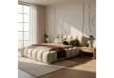 thematys Polsterbett mit Bettkasten 200x200cm Bouclé-Stoff Bild 1