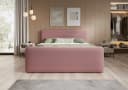 thematys Boxbett Cord mit Bettkasten Rosa Bild 1
