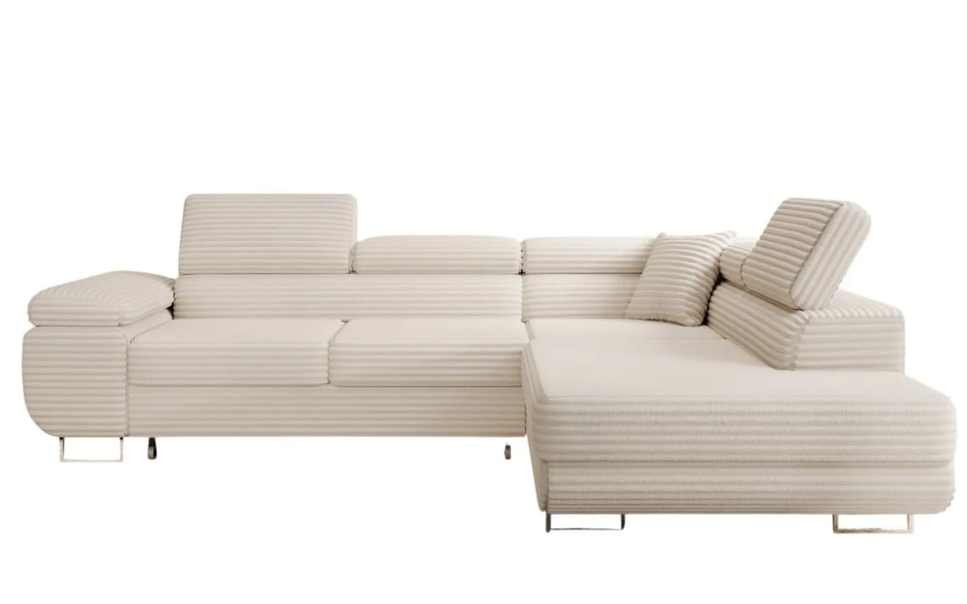 thematys Ecksofa ASTON Cordstoff TILIA Schlaffunktion - Bild 5