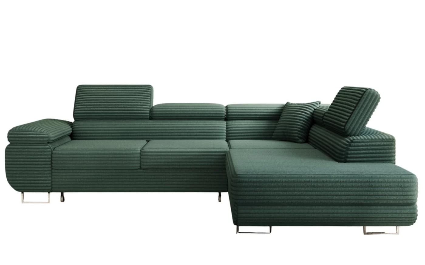 thematys Ecksofa ASTON mit Schlaffunktion & Bettkasten – Cordstoff TILIA - Bild 5