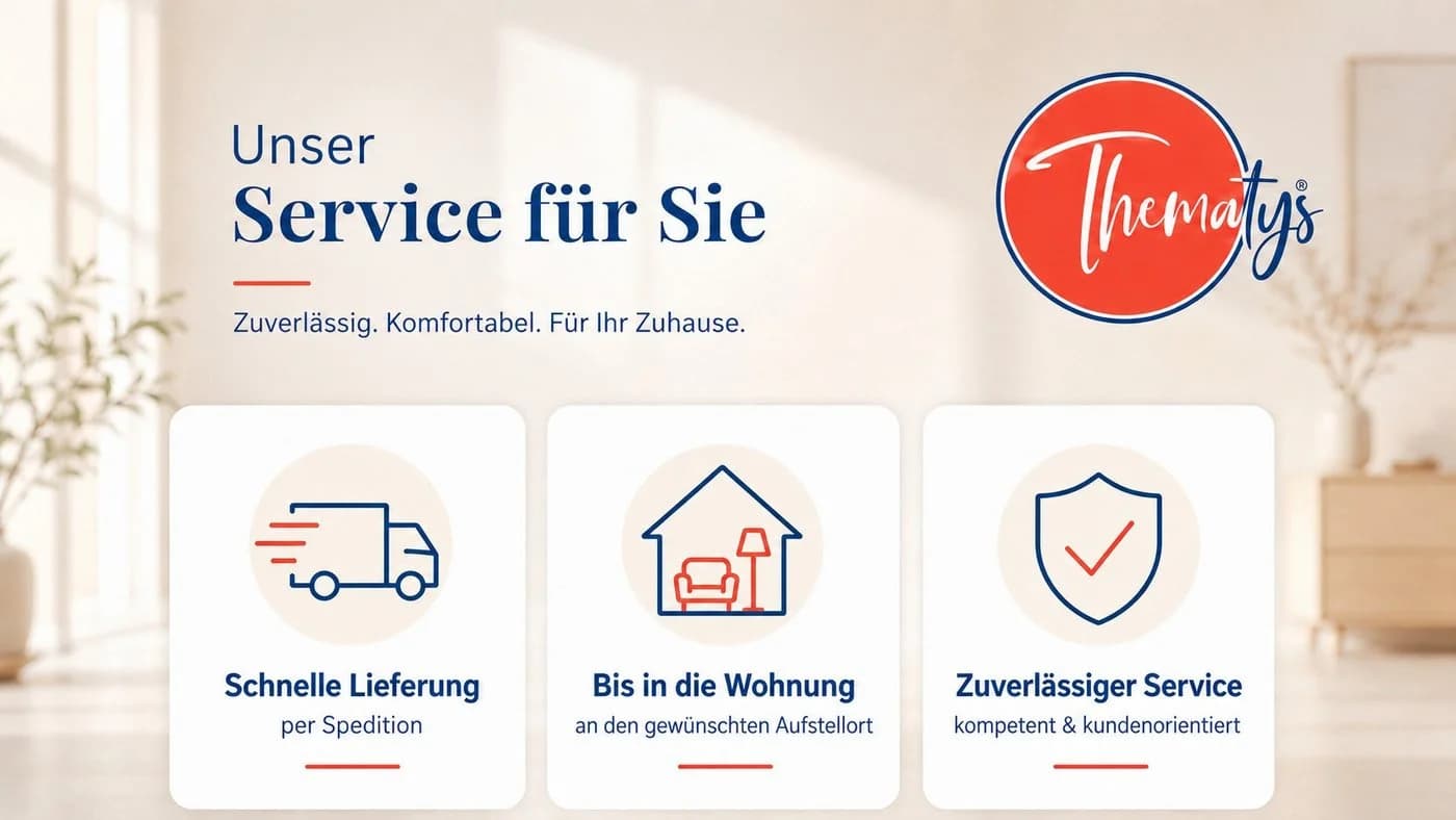 thematys Polsterbett mit Bettkasten und hydraulischer Klappfunktion - Bild 4