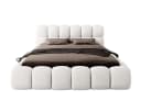 thematys Polsterbett mit Bettkasten Bouclé Weiß/Beige Bild 5