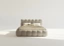 thematys Polsterbett CLOUD mit Bettkasten und Lattenrost in Davis-Stoff Bild 3