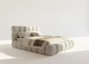 thematys Polsterbett CLOUD mit Bettkasten und Lattenrost in Davis-Stoff Bild 4