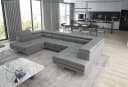 thematys Ecksofa Aston U 403x203cm Schlaffunktion Samt/Cord Bild 2