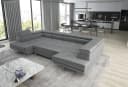 thematys Ecksofa Aston U 403x203cm mit Schlaffunktion & Bettkasten beige Bild 1