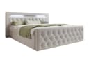 thematys Boxbett LED mit Bettkasten Velours/Bouclé Matratze H3 Bild 3