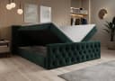thematys Boxbett LED mit Bettkasten Velours oder Bouclé Bild 1