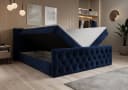 thematys Boxbett LED mit Bettkasten Velours/Bouclé Bild 1