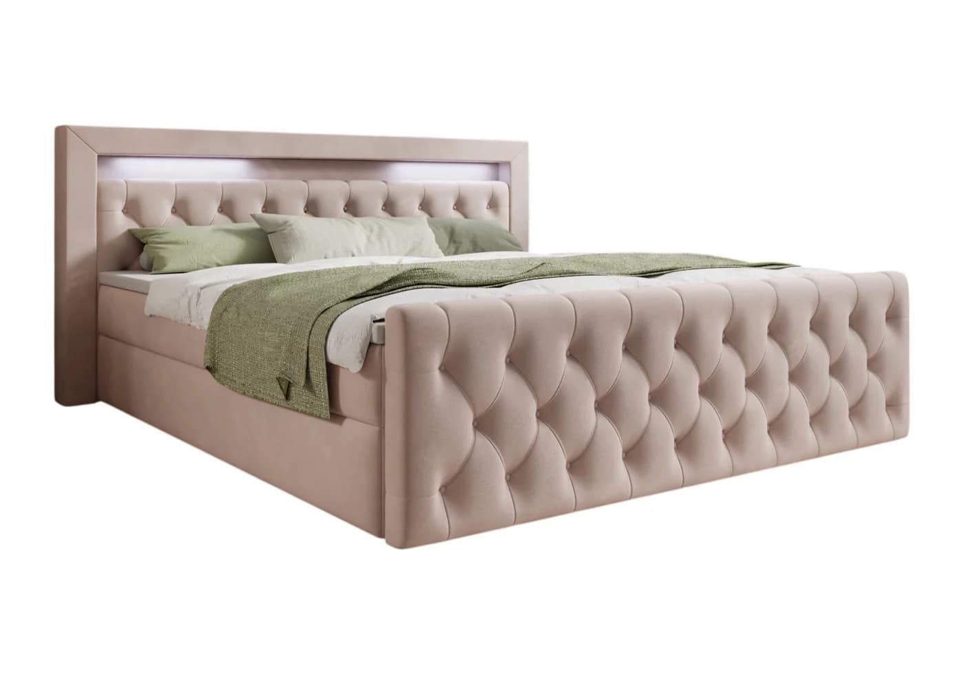 thematys Boxbett LED mit Bettkasten und Matratze H3 - Bild 3