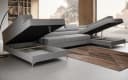 thematys Ecksofa FERMO Grau U-Form mit Schlaffunktion & Bettkasten Bild 4