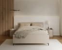 thematys Holzbett mit Bettkasten Beige Modern Bild 2