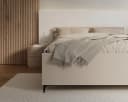 thematys Holzbett mit Bettkasten Beige Modern Bild 4