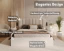 thematys Polsterbett mit Stauraum Velours Bild 1