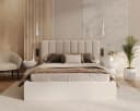 thematys Polsterbett mit Stauraum Velours Bild 2