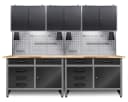 ONDIS24 Werkstatt-Set Werner 240 cm 3 Schränke LED Bild 2