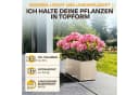 ONDIS24 Pflanzkübel Vulkano 50L 2 St. mit Wasserspeicher Grau Bild 1