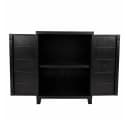 ONDIS24 Beistellschrank Kunststoffschrank Prime 88x66x40 cm Schwarz Bild 3