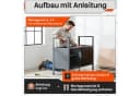 ONDIS24 Werkstatt-Set 240cm Werkbank Metallschrank Lochwand Schwarz Bild 1