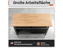 ONDIS24 Werkstatt-Set 240cm Werkbank Metallschrank Lochwand Schwarz Bild 3