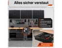 ONDIS24 Werkstatt-Set 240cm Werkbank Metall Werkzeugschwarz Buche Bild 5