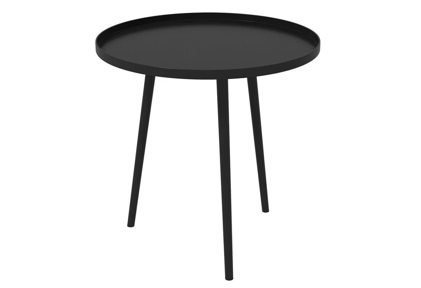 furnicato Gartentisch Outdoor Beistelltisch Schwarz - Bild 2