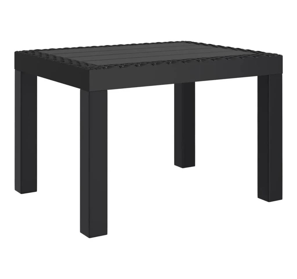 furnicato Gartentisch Anthrazit PP Robuster Outdoor-Tisch