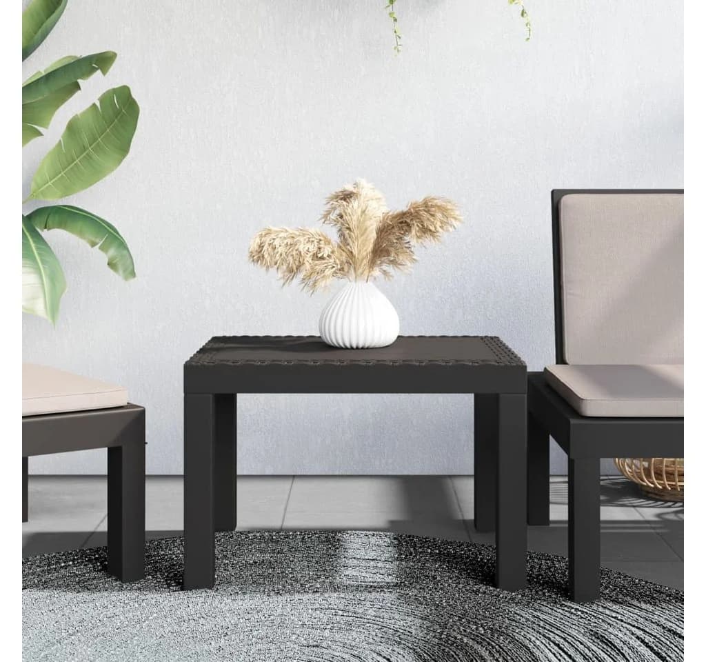 furnicato Gartentisch Anthrazit PP Robuster Outdoor-Tisch - Bild 2