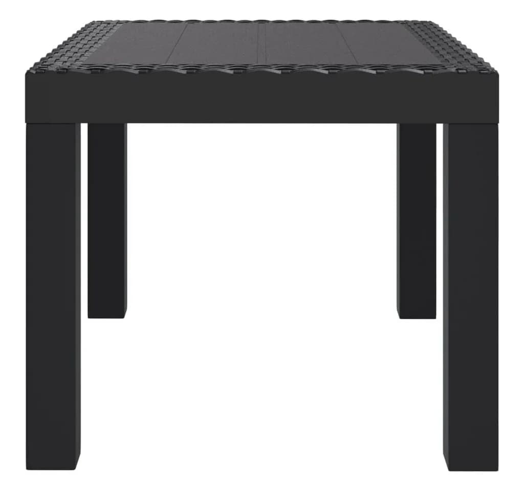 furnicato Gartentisch Anthrazit PP Robuster Outdoor-Tisch - Bild 4